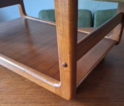 Pamono Teak Multifunction Serving Bar Cart, Denmark 1960s><noscript><img width=
