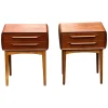 Sale Pamono Teak Nightstands with Oak Legs attributed to Johannes Andersen, 1964, Set of 2