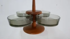 Online Pamono Teak Rotating Lazy Susan from Digsmed, Denmark, 1970s