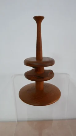 Online Pamono Teak Rotating Lazy Susan from Digsmed, Denmark, 1970s