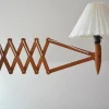 Pamono Teak Sconce by Kaare Klint for Le Klint, 1960s> Wall Lights & Sconces