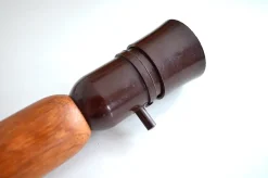 Pamono Teak Sconce by Kaare Klint for Le Klint, 1960s><noscript><img width=