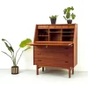 Pamono Teak Secretary Desk from Bernhard Pedersen & Søn, 1960s> Secretaires