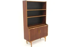 Pamono Teak Secretary from Bräntorps, Sweden, 1960s><noscript><img width=