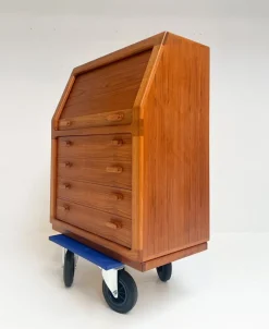 Pamono Teak Secretary from Dyrlund, 1960s> Secretaires