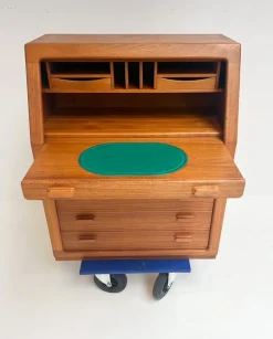 Pamono Teak Secretary from Dyrlund, 1960s><noscript><img width=