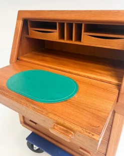 Pamono Teak Secretary from Dyrlund, 1960s><noscript><img width=