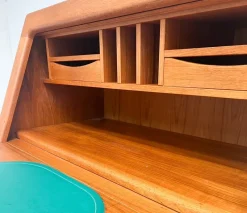 Pamono Teak Secretary from Dyrlund, 1960s><noscript><img width=