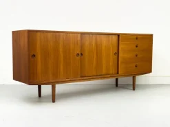Pamono Teak Sideboard by Børge Mogensen for Karl Andersson & Söner, 1960s><noscript><img width=