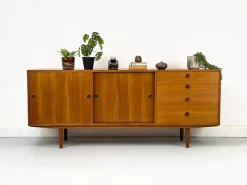 Pamono Teak Sideboard by Børge Mogensen for Karl Andersson & Söner, 1960s><noscript><img width=