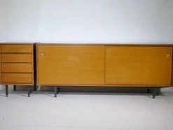 Pamono Teak Sideboard by Ernst Martin Dettinger for Bormann, 1960s><noscript><img width=
