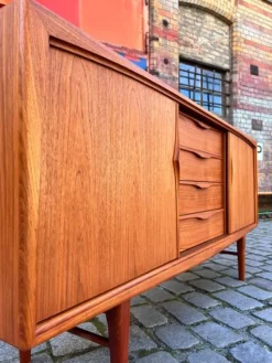 Pamono Teak Sideboard by Heinrich Riestenpatt for RT Möbel><noscript><img width=