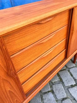 Pamono Teak Sideboard by Heinrich Riestenpatt for RT Möbel><noscript><img width=