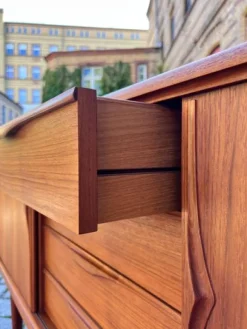 Pamono Teak Sideboard by Heinrich Riestenpatt for RT Möbel><noscript><img width=