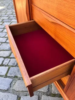 Pamono Teak Sideboard by Heinrich Riestenpatt for RT Möbel><noscript><img width=