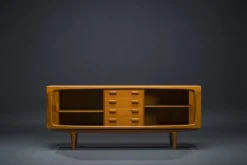 Pamono Teak Sideboard by Johannes Andersen for CFC Silkeborg, 1960s> Sideboards & Buffets