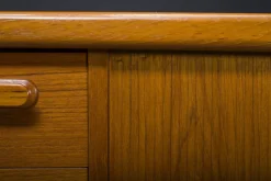 Pamono Teak Sideboard by Johannes Andersen for CFC Silkeborg, 1960s><noscript><img width=