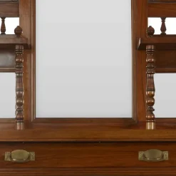 Sale Pamono Teak Sideboard with Mirror, Early 1900s