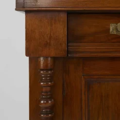 Sale Pamono Teak Sideboard with Mirror, Early 1900s