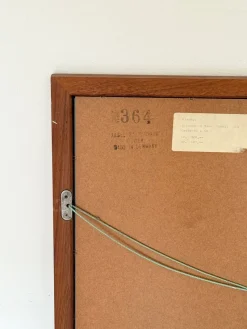 Pamono Teak Wall Mirror by Kai Kristiansen for Aksel Kjersgaard, 1950s><noscript><img width=