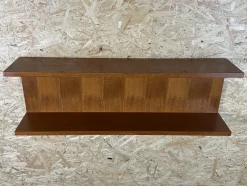 Clearance Pamono Teak Wall Shelf, Denmark, 1960s