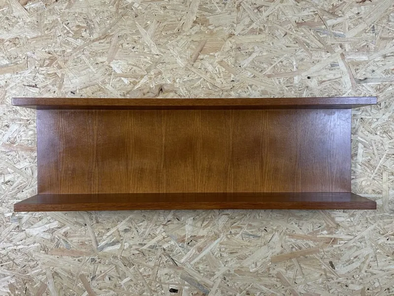 Clearance Pamono Teak Wall Shelf, Denmark, 1960s