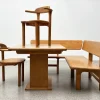 Pamono Team 7 Set with Corner Bench and Table and Chairs, Set of 4> Benches