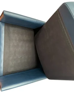 Outlet Pamono Team Lounge Chairs in Leather from Wellis, 1980s, Set of 2
