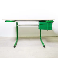 Pamono Tecnigrafo Desk by Joe Colombo for Bieffeplast, 1970s> Desks