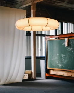 Outlet Pamono Tekiò Circular P4 Pendant Lamp by Anthony Dickens