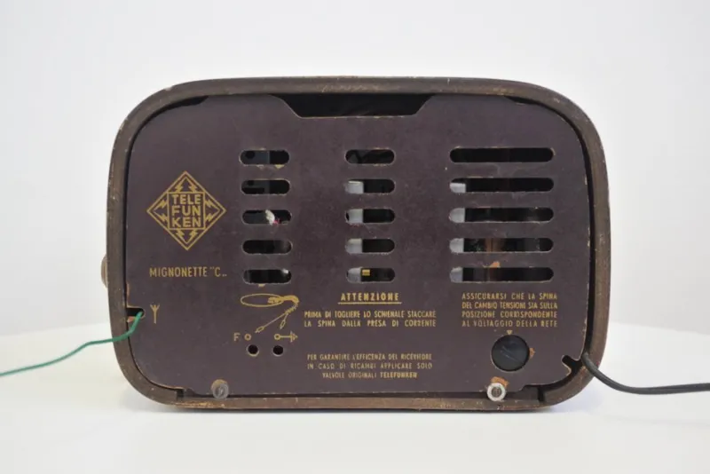 Pamono Telefunken Radio from Mignotte C, 1955> Electronics