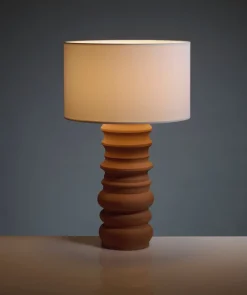 Discount Pamono Terracotta Glow Table Lamp by Katia Langeard