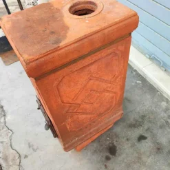 Pamono Terracotta Stove, 1930s> Architectural Elements