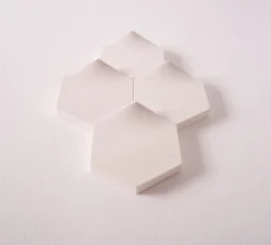 Pamono Teumsae on Wall in Pure White by Extra&ordinary Design, Set of 4> Decorative Objects