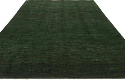 Pamono Textural Rug in Dark Green Tones from R&K Principal Jahanshah Nazmiyal><noscript><img width=