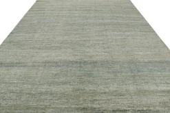 Pamono Textural Rug in Green and Blue Tones from R&K Principal Jahanshah Nazmiyal><noscript><img width=