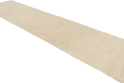 Hot Pamono Textural Runner in Beige Tones from R&K Principal Jahanshah Nazmiyal