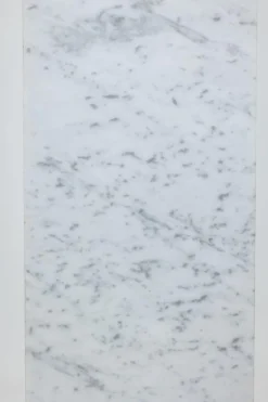 Pamono 20th Century Art Deco Columns in White Marble, Set of 2><noscript><img width=