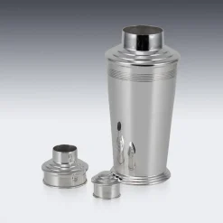Pamono 20th Century Art Deco English Silver Plated Cocktail Shaker, 1965