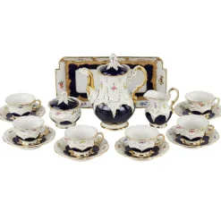 Pamono 20th Century B-Form Porcelain Mocha Service from Meissen> Coffee & Tea Service