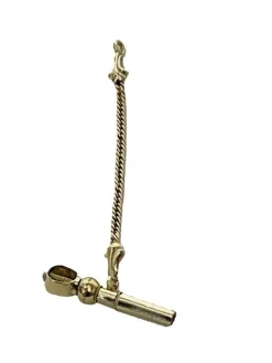 Hot Pamono 19th Century Brass and Gold Watch-Key