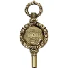 Pamono 19th Century Brass and Gold Watch-Key> Watches