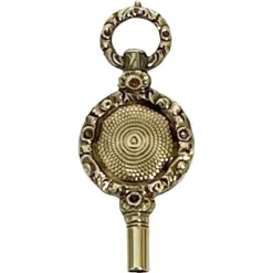 Pamono 19th Century Brass and Gold Watch-Key> Watches