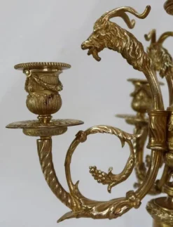 Hot Pamono 19th Century Bronze Candelabrum