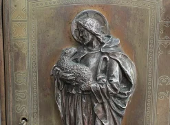 Pamono 19th Century Bronze Tabernacle Door><noscript><img width=