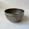 Hot Pamono 19th Century Buddhist Singing Bowl in Repousse Silver, Set of 2