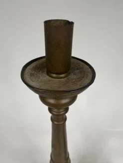 Pamono 19th Century Candelabras in Brass, Set of 2><noscript><img width=