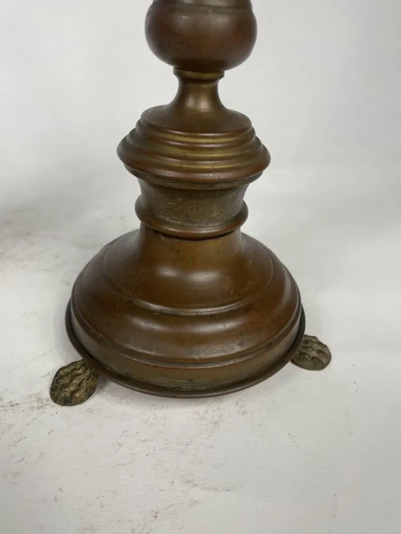 Pamono 19th Century Candelabras in Brass, Set of 2> Candleholders