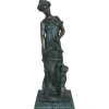 Pamono 20th Century Cast Bronze Nymph Statue by Ferdinando De Luca, Italy