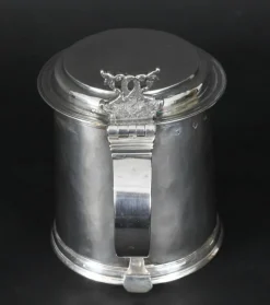 Outlet Pamono 17th Century Charles II English Sterling Silver Tankard, 1680s